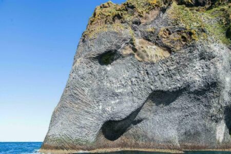 Un étonnant rocher en forme d’éléphant