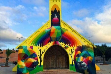 Maroc : une église abandonnée transformée en oeuvre d’art