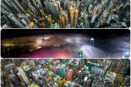 Hong Kong, c’est encore plus beau vu du ciel