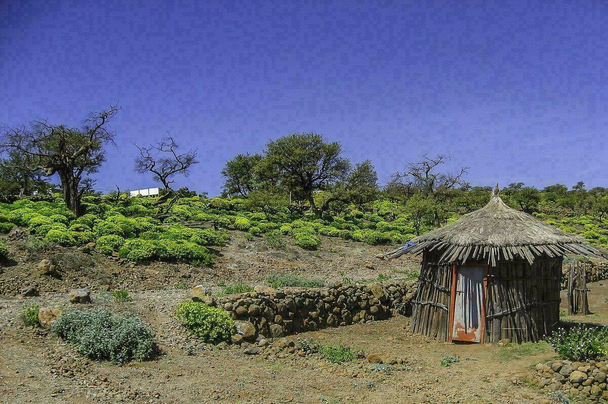 Village de montagne de Bankouale