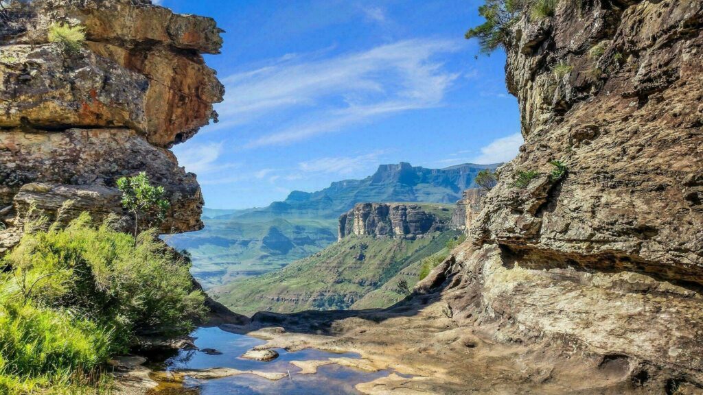 Le Drakensberg est une chaîne de montagnes d'Afrique du Sud