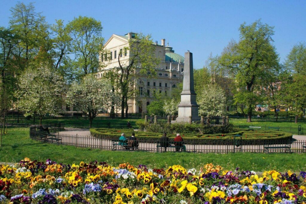 parc Planty à faire à Cracovie