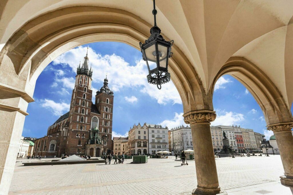 vieille ville Cracovie