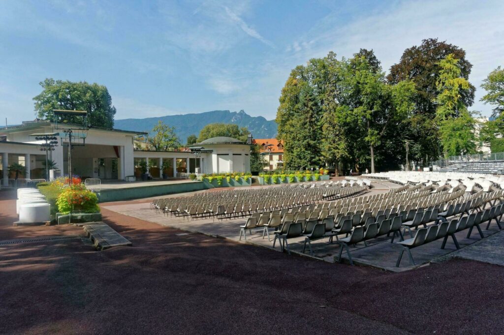 Le théâtre de verdure à Aix-les-Bains