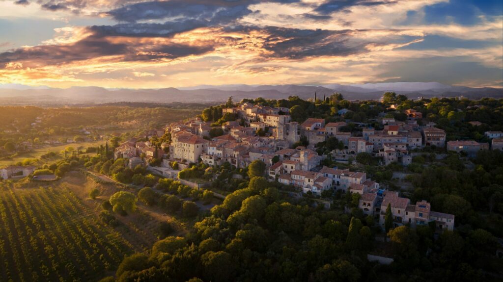 Vézénobres dans le parc national des Cévennes