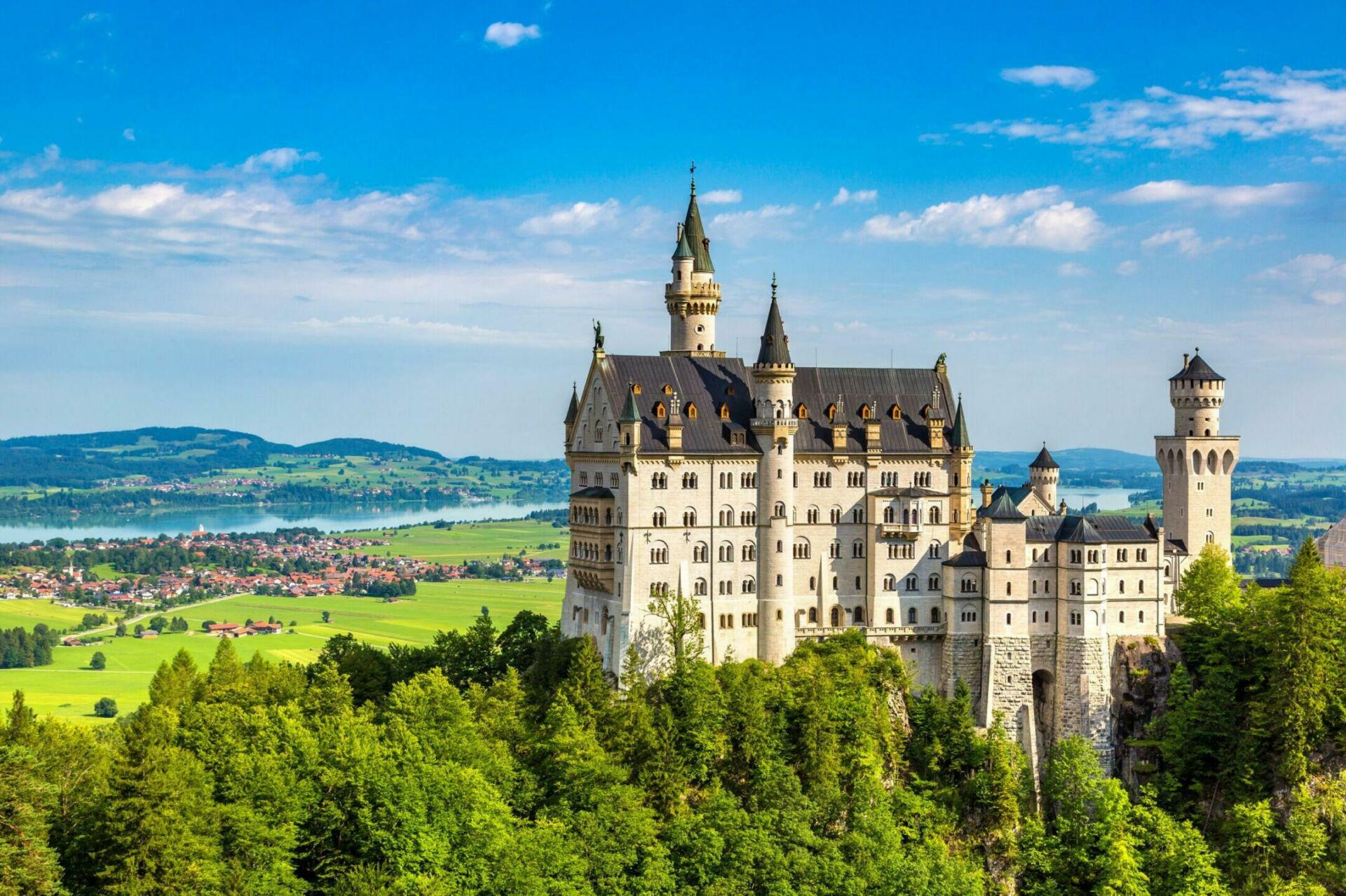 Le Château de Neuschwanstein en Allemagne