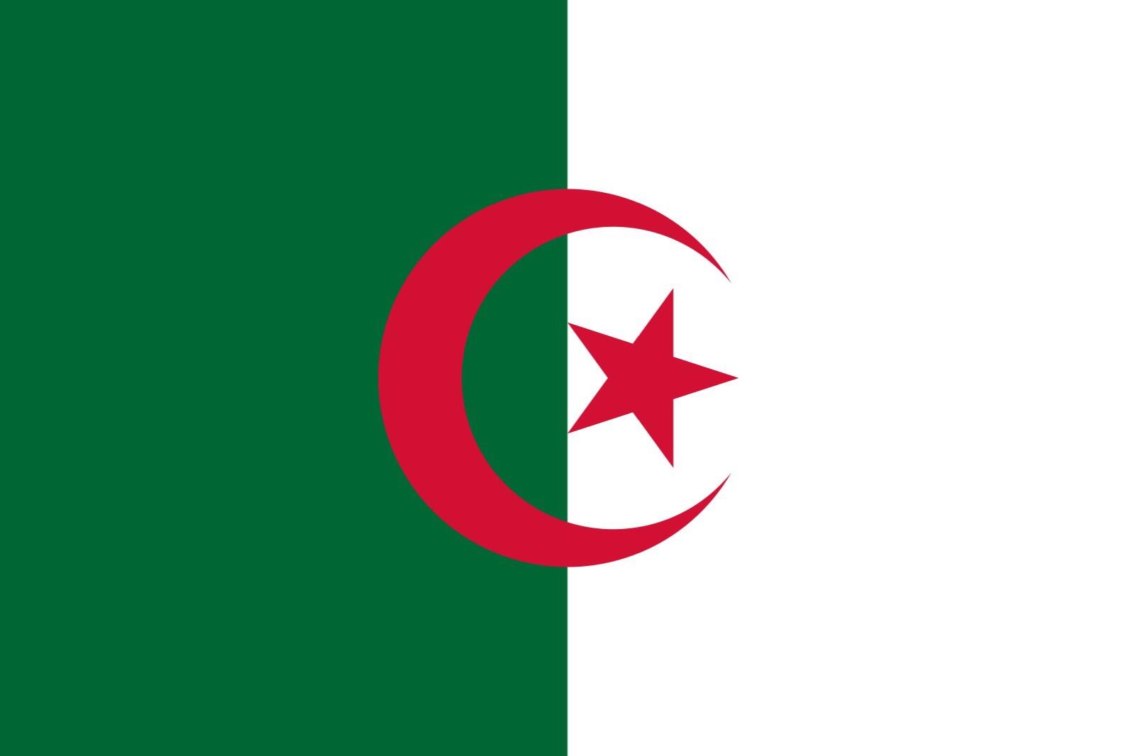 Drapeau Algerie officiel