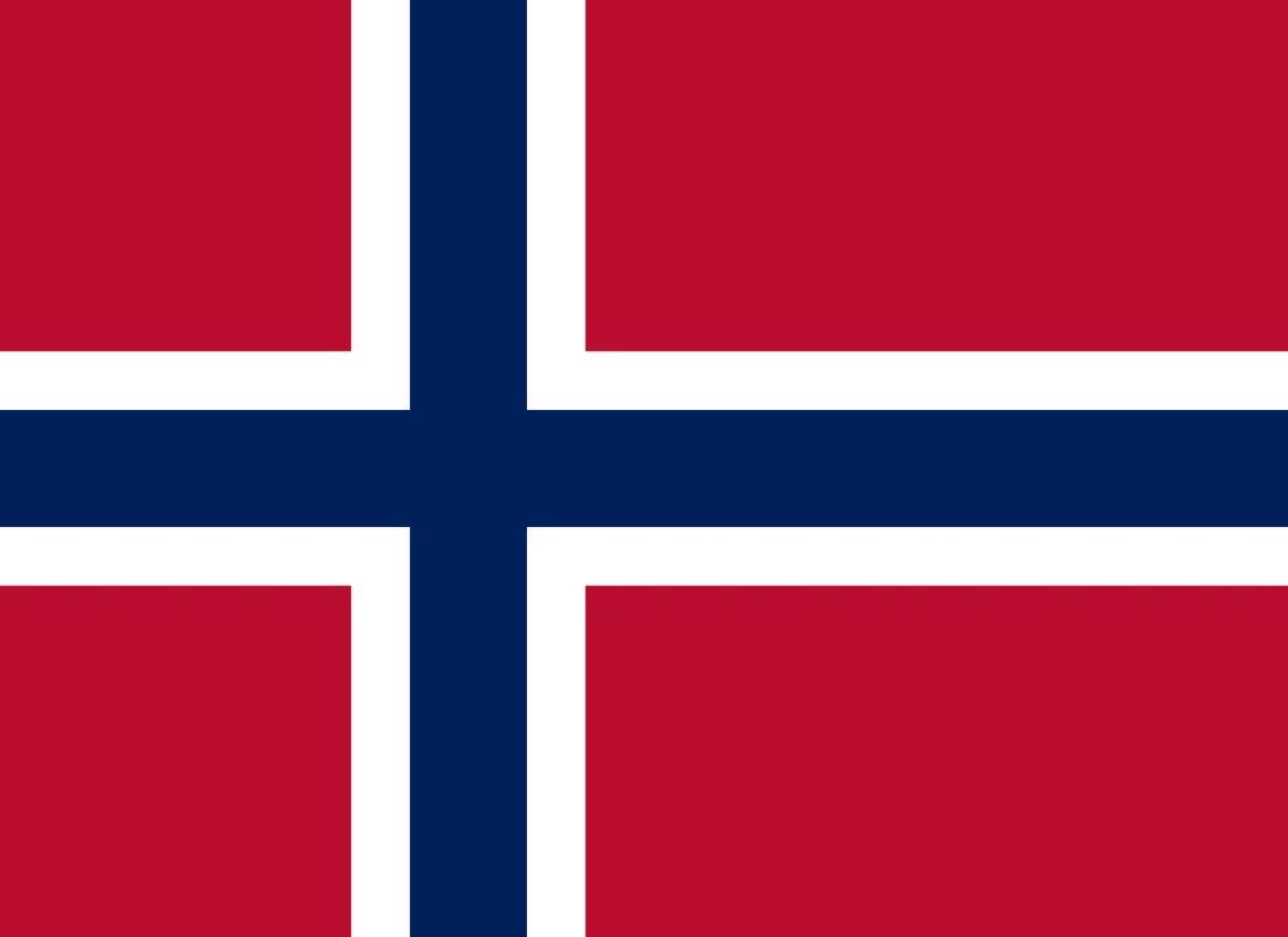 Drapeau de la Norvege officiel