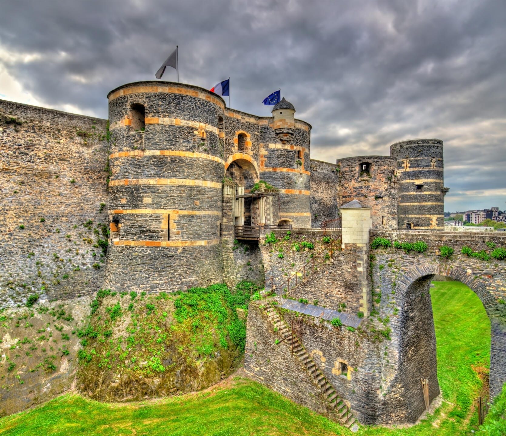 Le château d'Angers