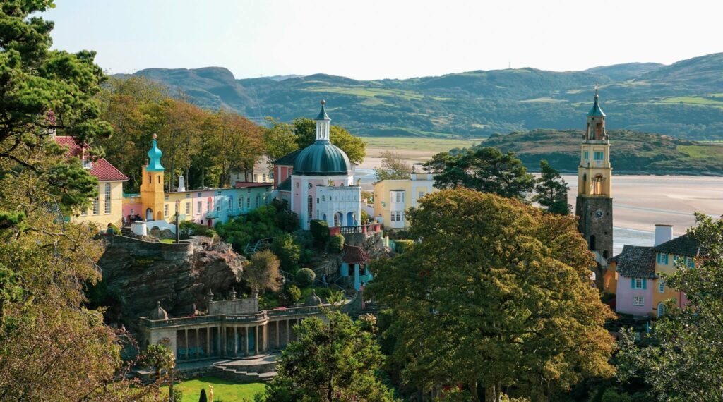 Portmeirion dans le parc national de Snowdonia 