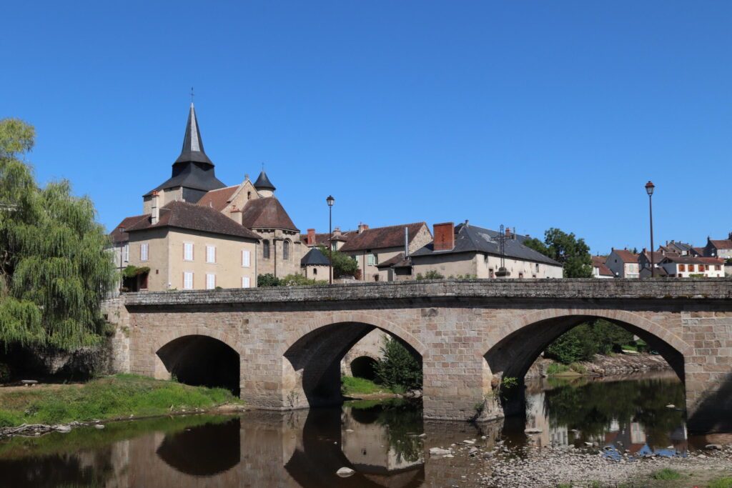 Nouvelle-Aquitaine - Limousin - Creuse - La Celle-Dunoise -  Le pont sur la Creuse