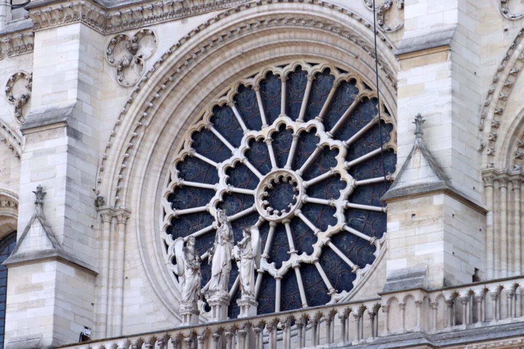 La façade de Notre-Dame de Paris en photos