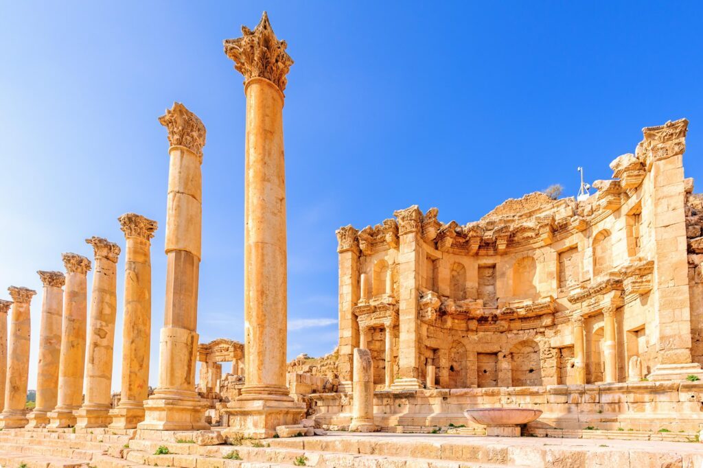 Les ruines de Jerash