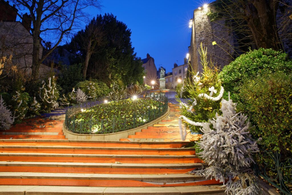 L'escalier Denis-Papin à Blois