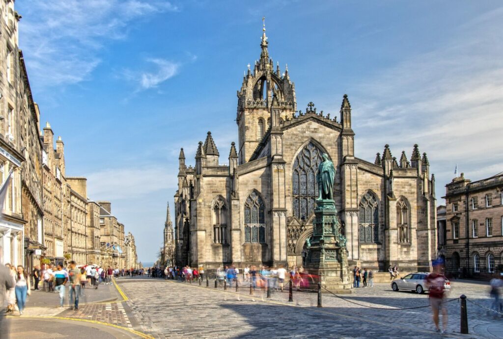 La cathédrale Saint-Gilles, Edimbourg