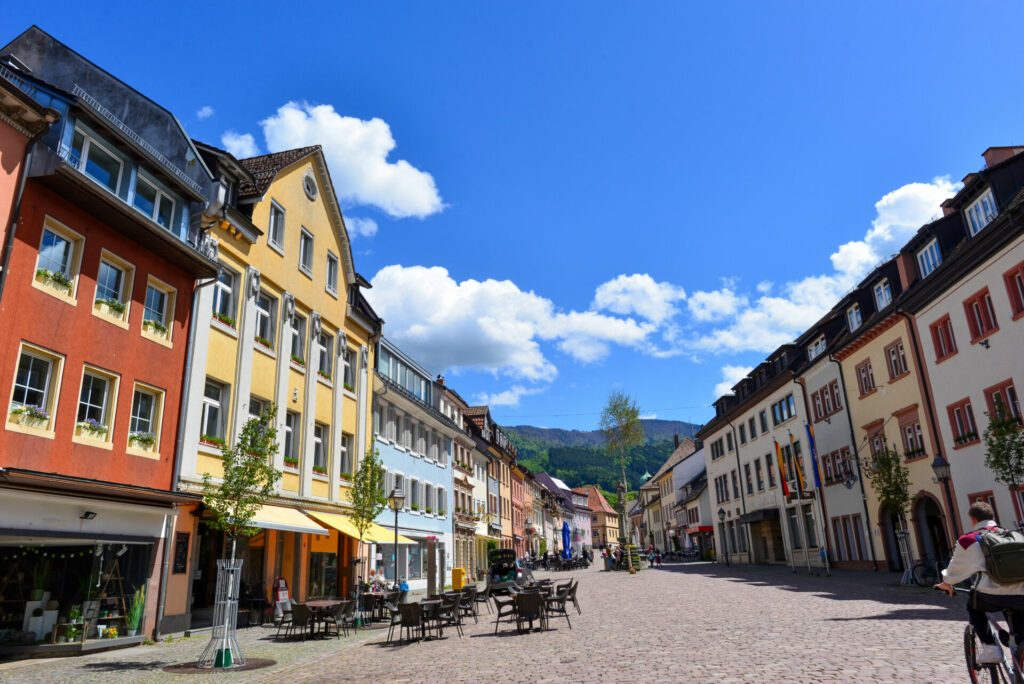 Marktplatz Waldkirch im Landkreis Emmendingen