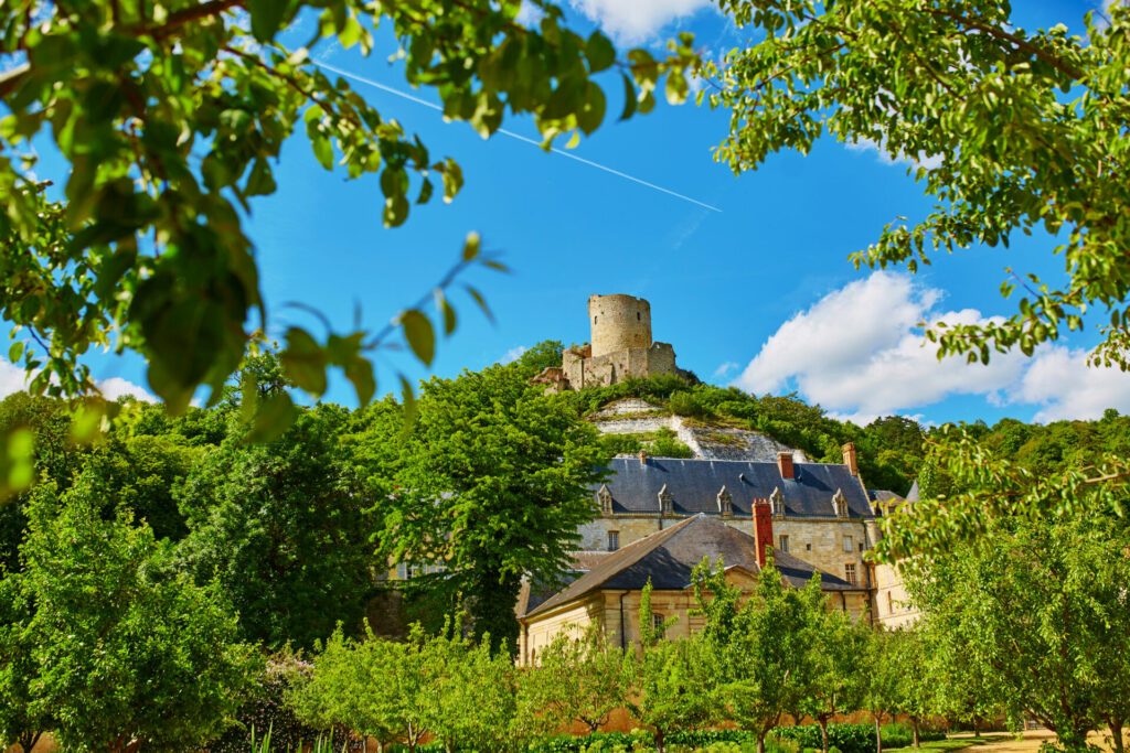 Beautiful medieval castle of La Roche-Guyon