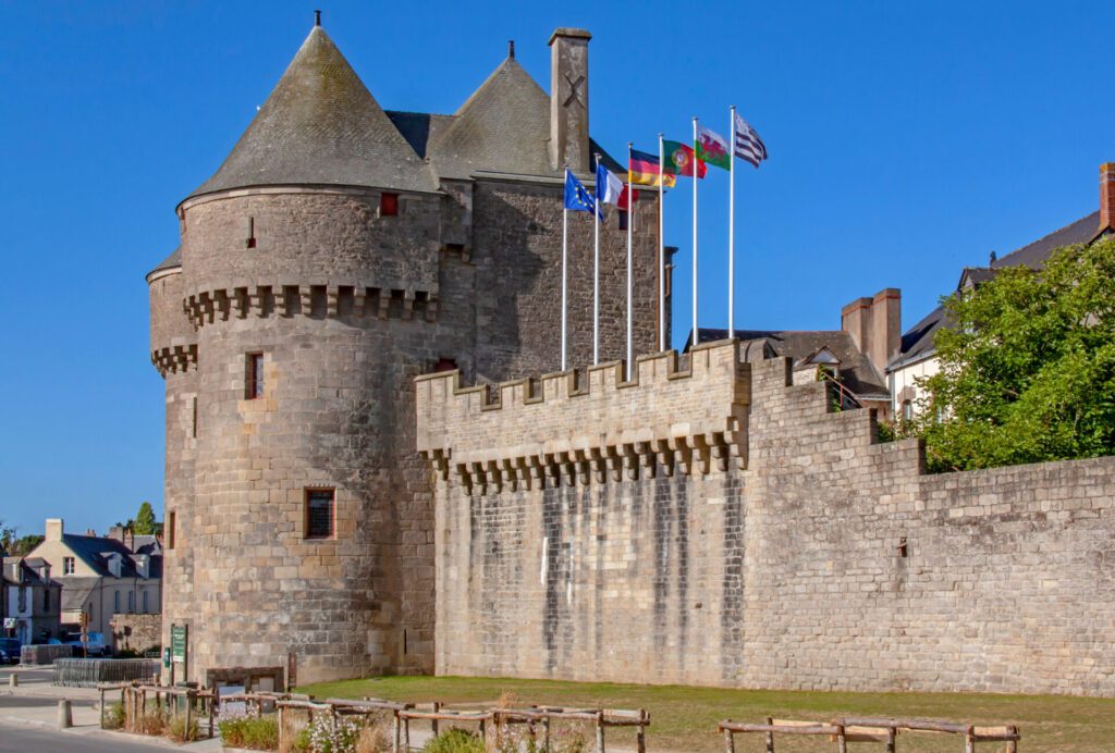 Guérande et les remparts de la ville