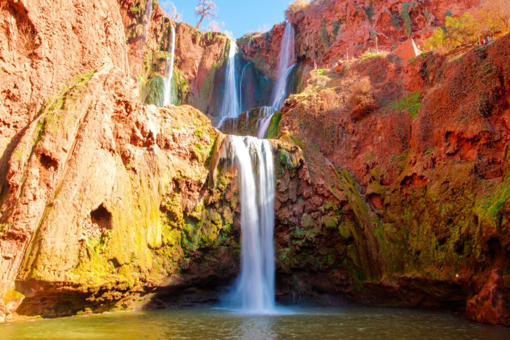 Les cascades d’Ouzoud au Maroc