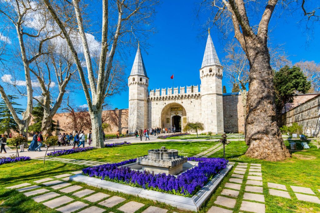 Porte du palais de Topkapi à Istanbul