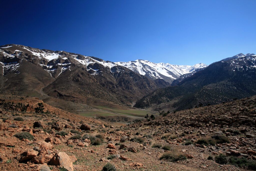 Vue sur le cirque de Jaffar