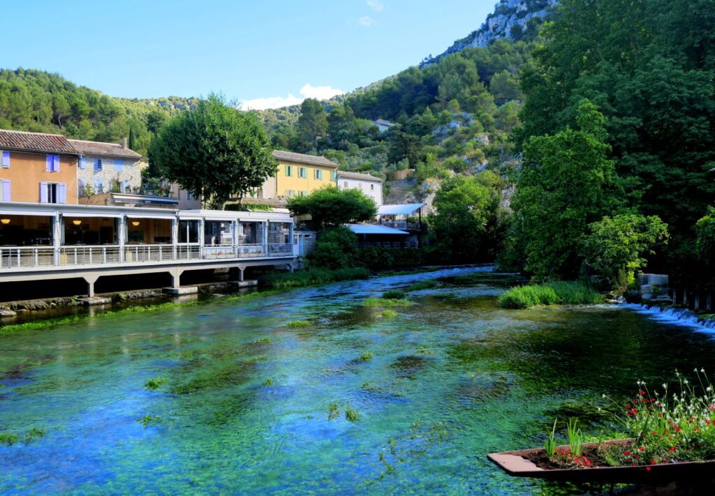 Autour Orange - Fontaine de Vaucluse