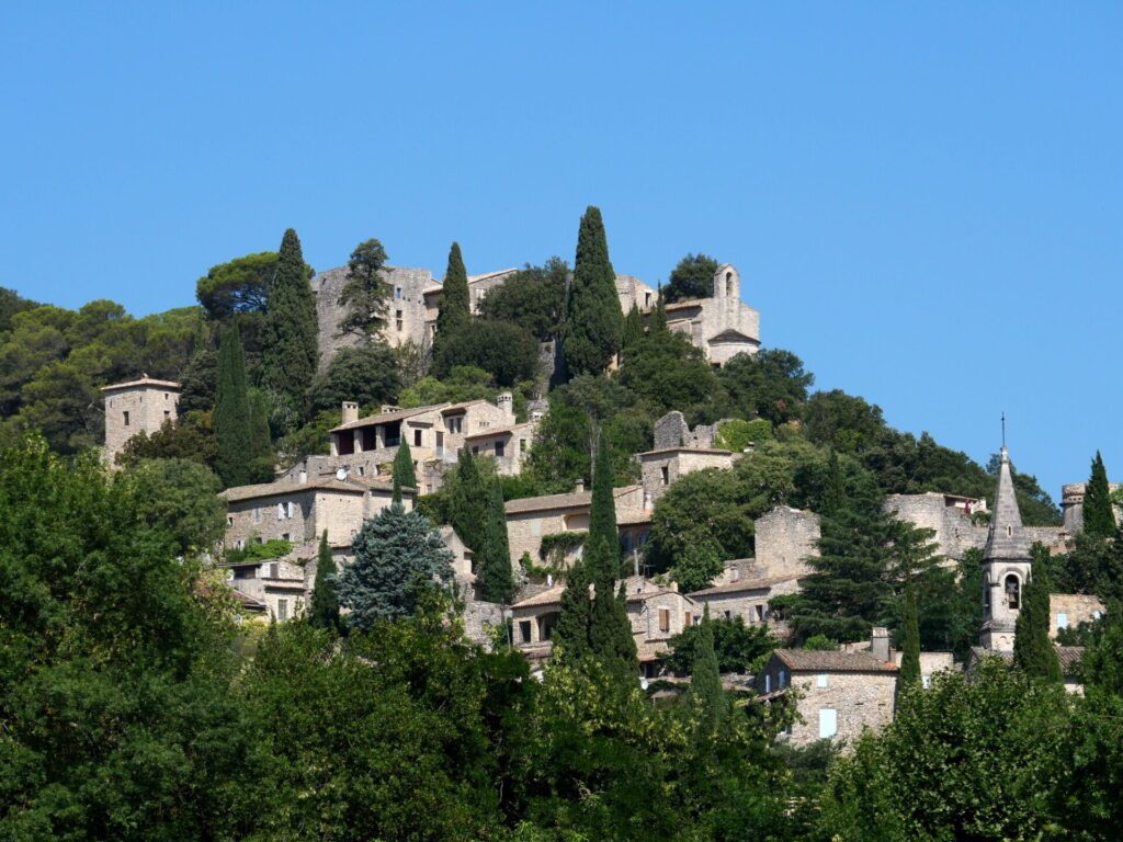 Autour Orange - La Roque sur Cèze