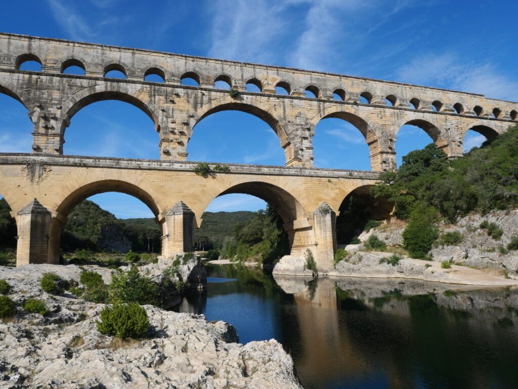 Autour Orange - Pont du Gard