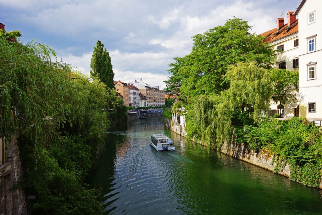 Croisière sur la rivière Ljubljanica