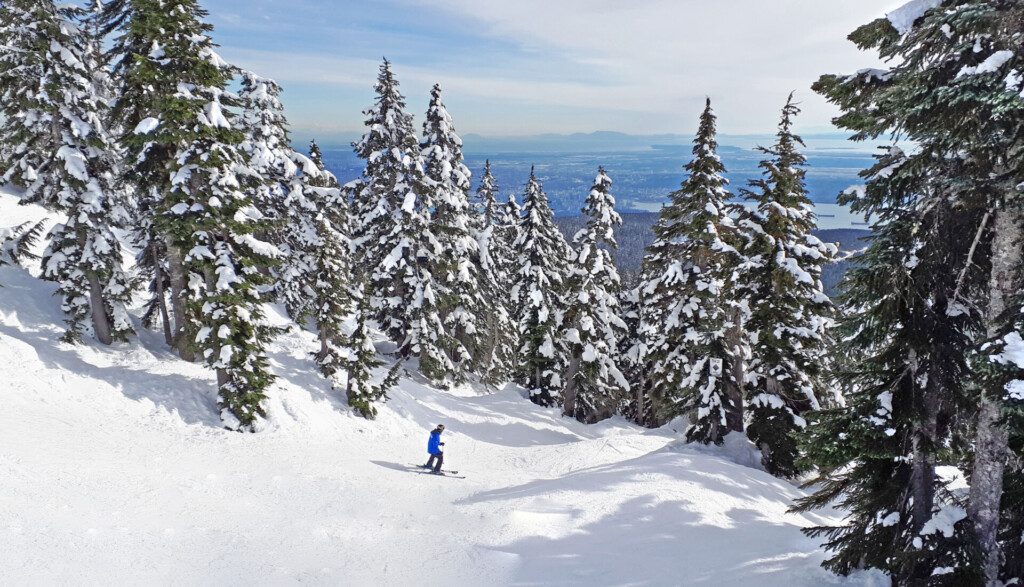 Cypress mountain, dans les alentours de Vancouver