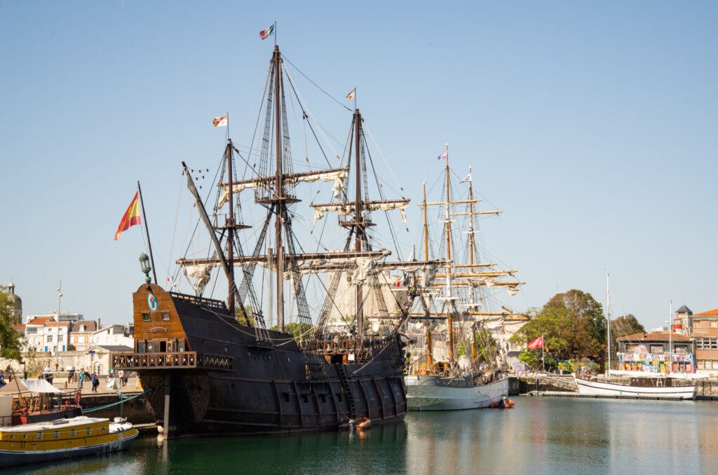 El Galeon en escale au musée Maritime de La Rochelle