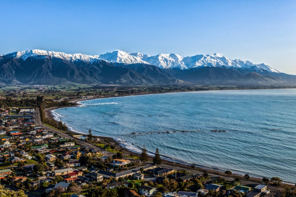 Kaikoura - paysage Nouvelle Zélande