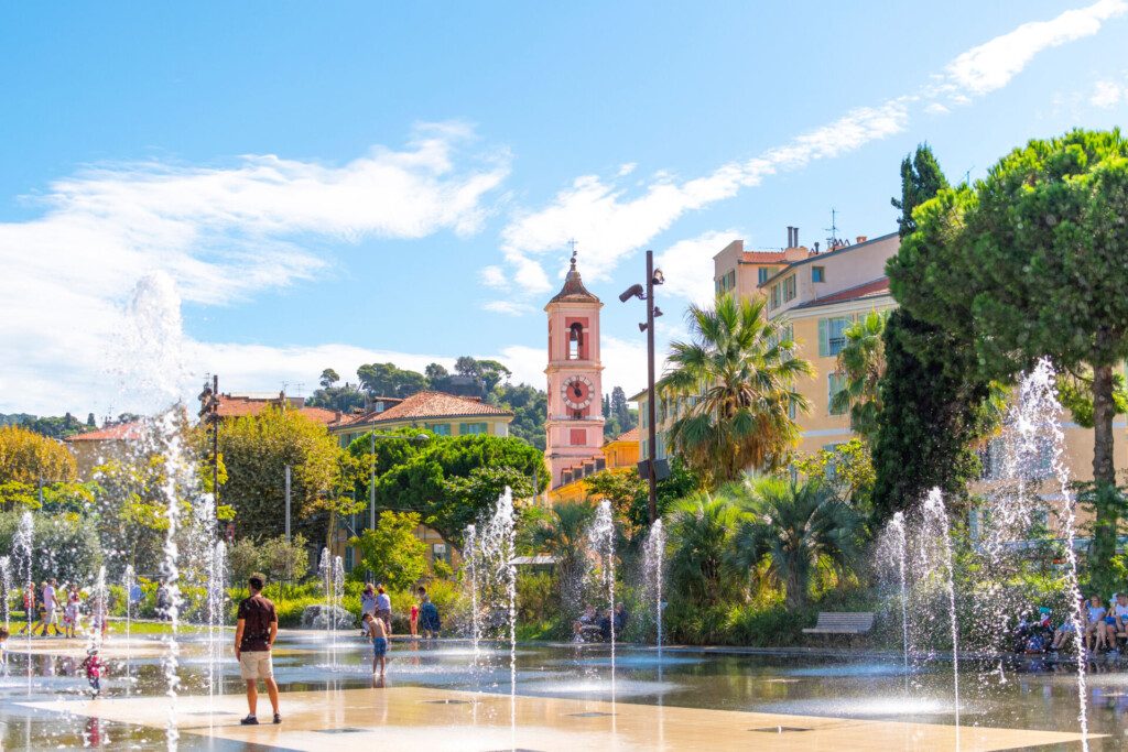 La Promenade du Paillon traverse le centre de Nice