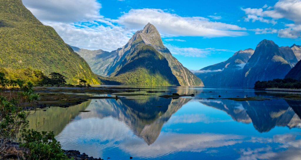 Le fjord du Milford Sound - paysage Nouvelle Zélande