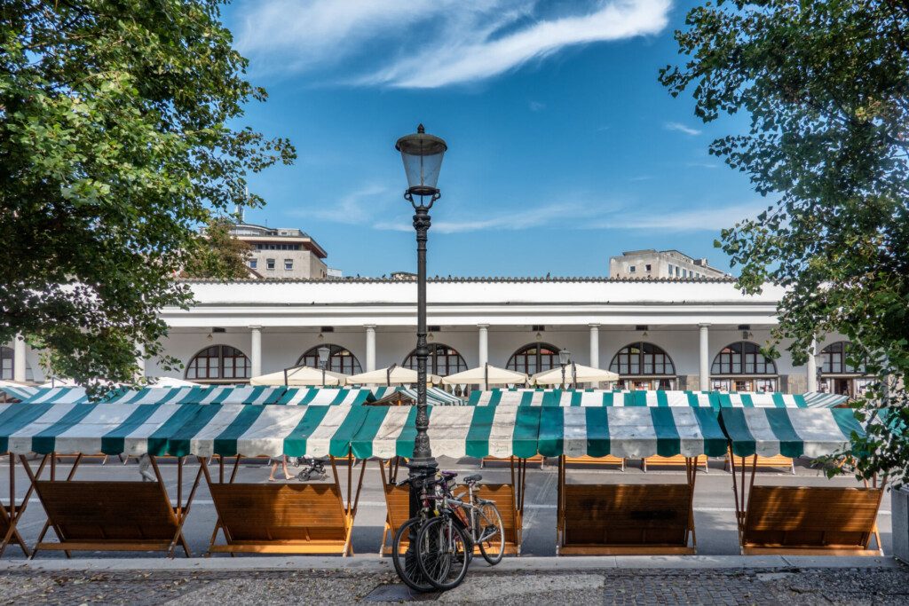 Le marché central de Ljubljana