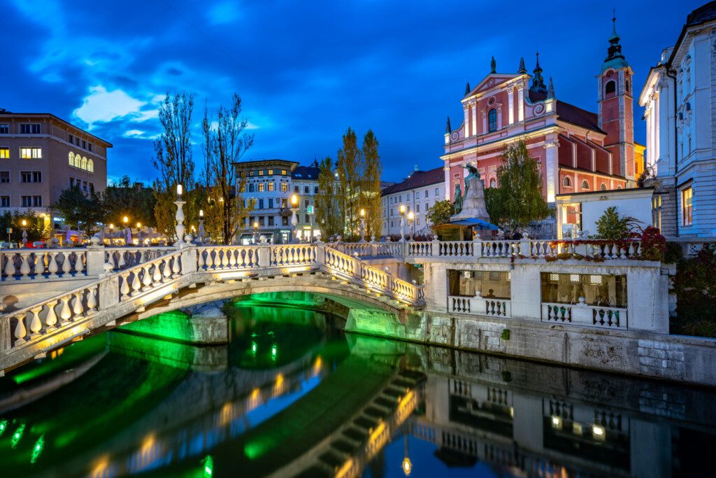 Le Triple Pont de Ljubljana