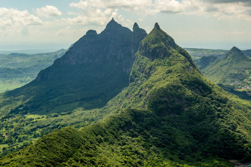 Paysage de La chaîne de Moka