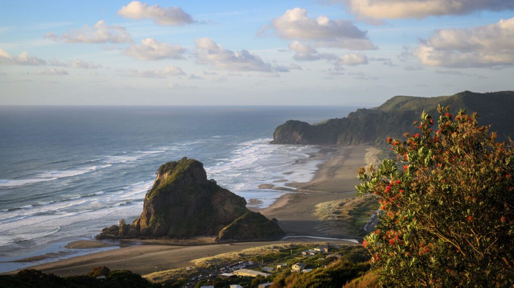 Piha Beach - paysage Nouvelle-Zélande