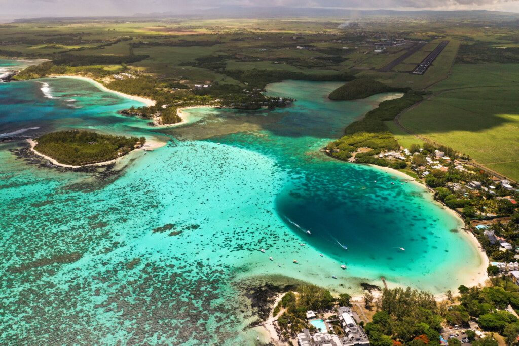 Vue sur le lagon de Blue Bay - île Maurice