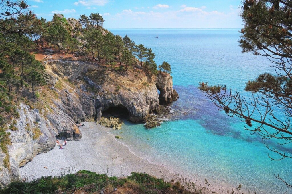 La Presqu'île de Crozon en Bretagne, île vierge