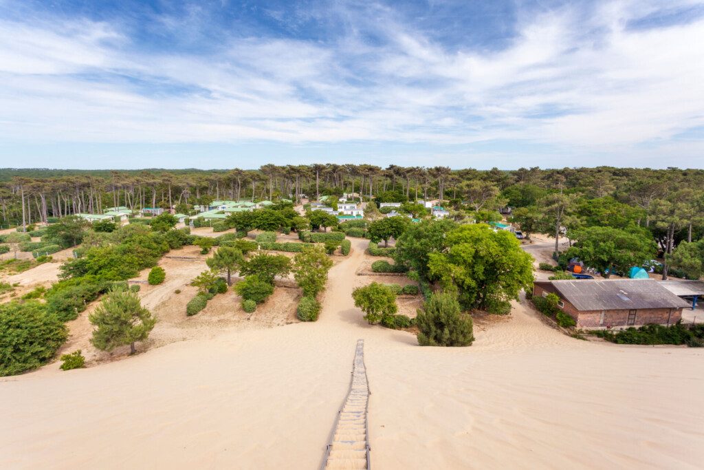 Camping au pied de la Dune du Pilat