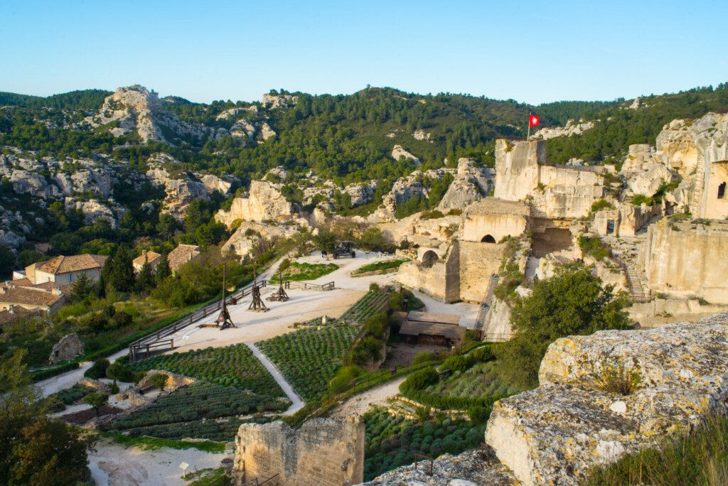 Le château des Baux-de-Provence