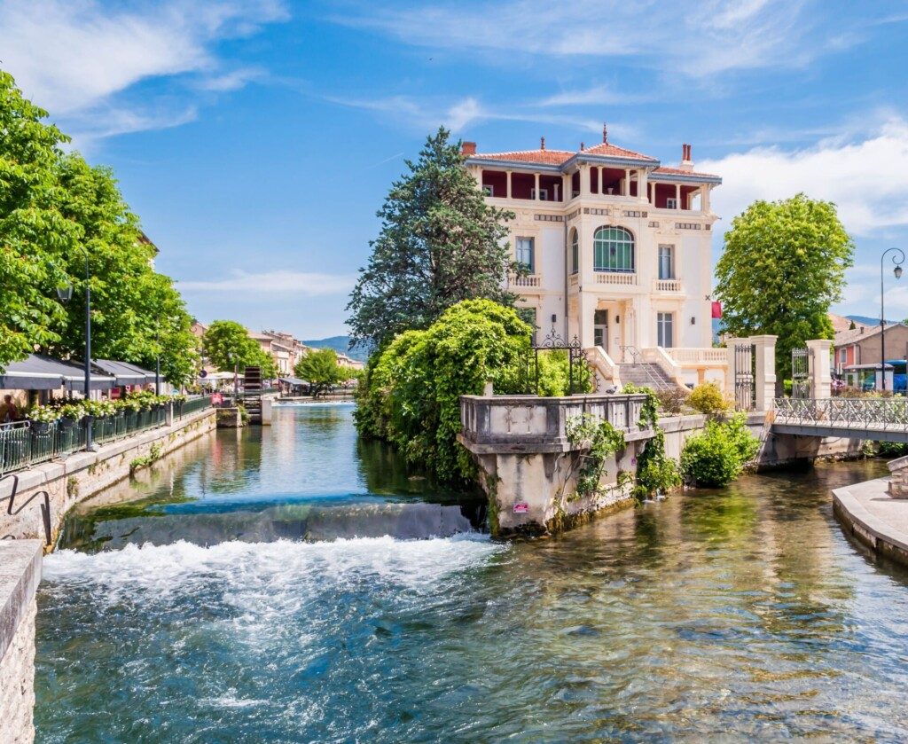 L'Isle-sur-la-Sorgue dans le Vaucluse en Provence