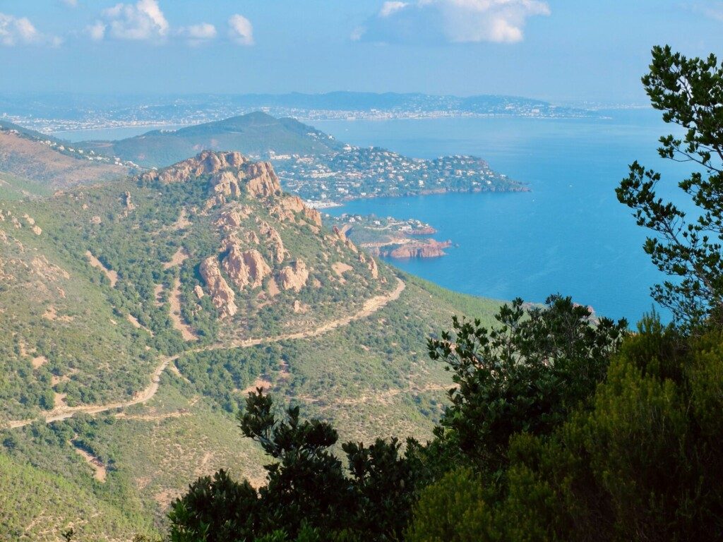 Vue depuis le Massif de l'Esterel