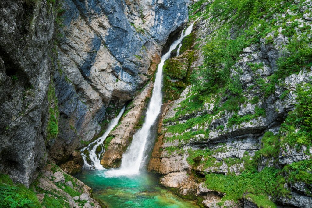 Cascade de Savica (Slovénie)