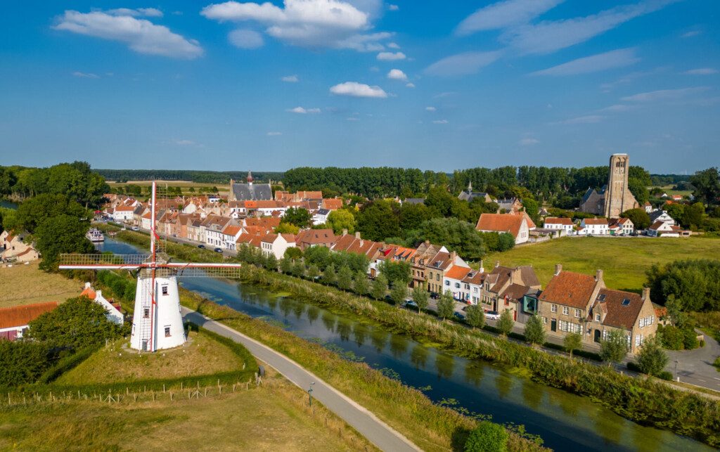 La village de Damme dans les alentours de Gand