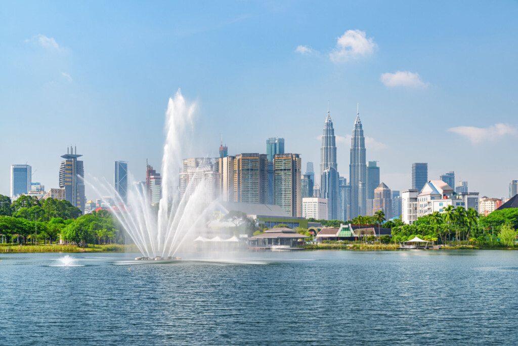 La ville de Kuala Lumpur et sa skyline