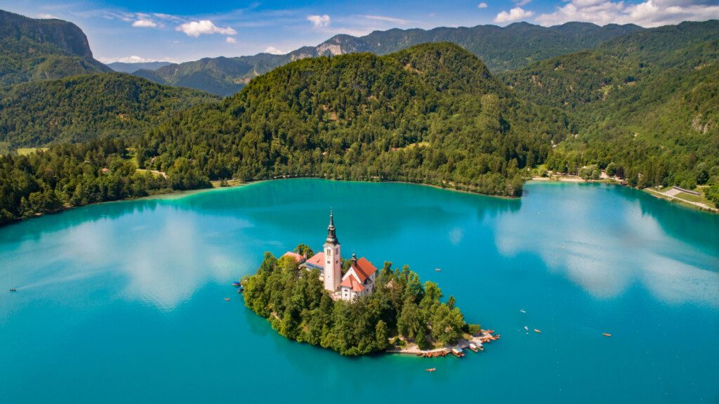 Lac de Bled, le plus beau paysage de la Slovénie