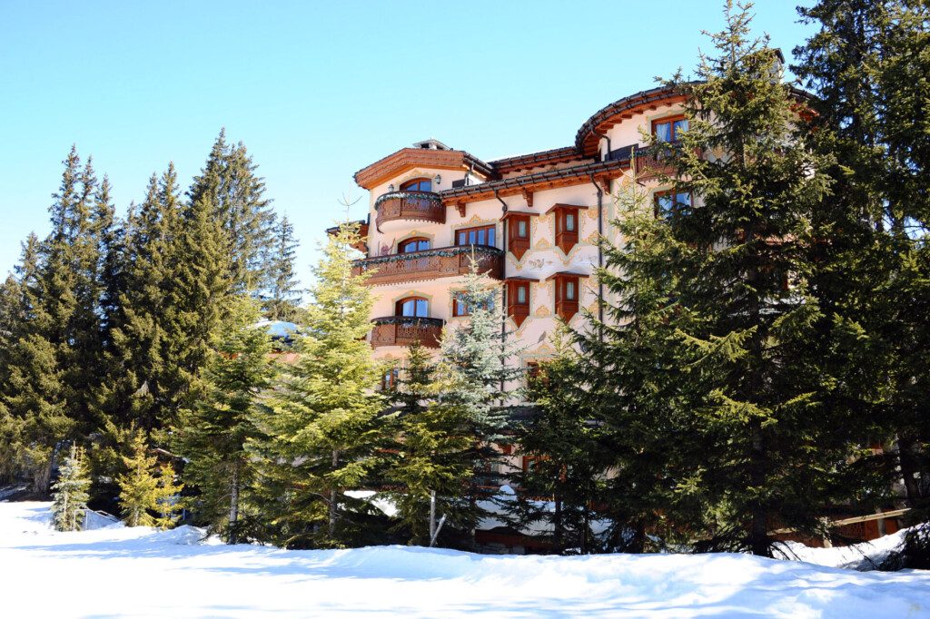 L'hôtel de luxe Les Airelles à Courchevel