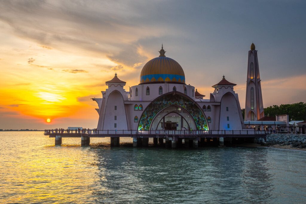 Mosquée de la ville de Malacca, Malaisie